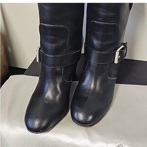 Giuseppe Zanotti Black Leather Boots size 38.5